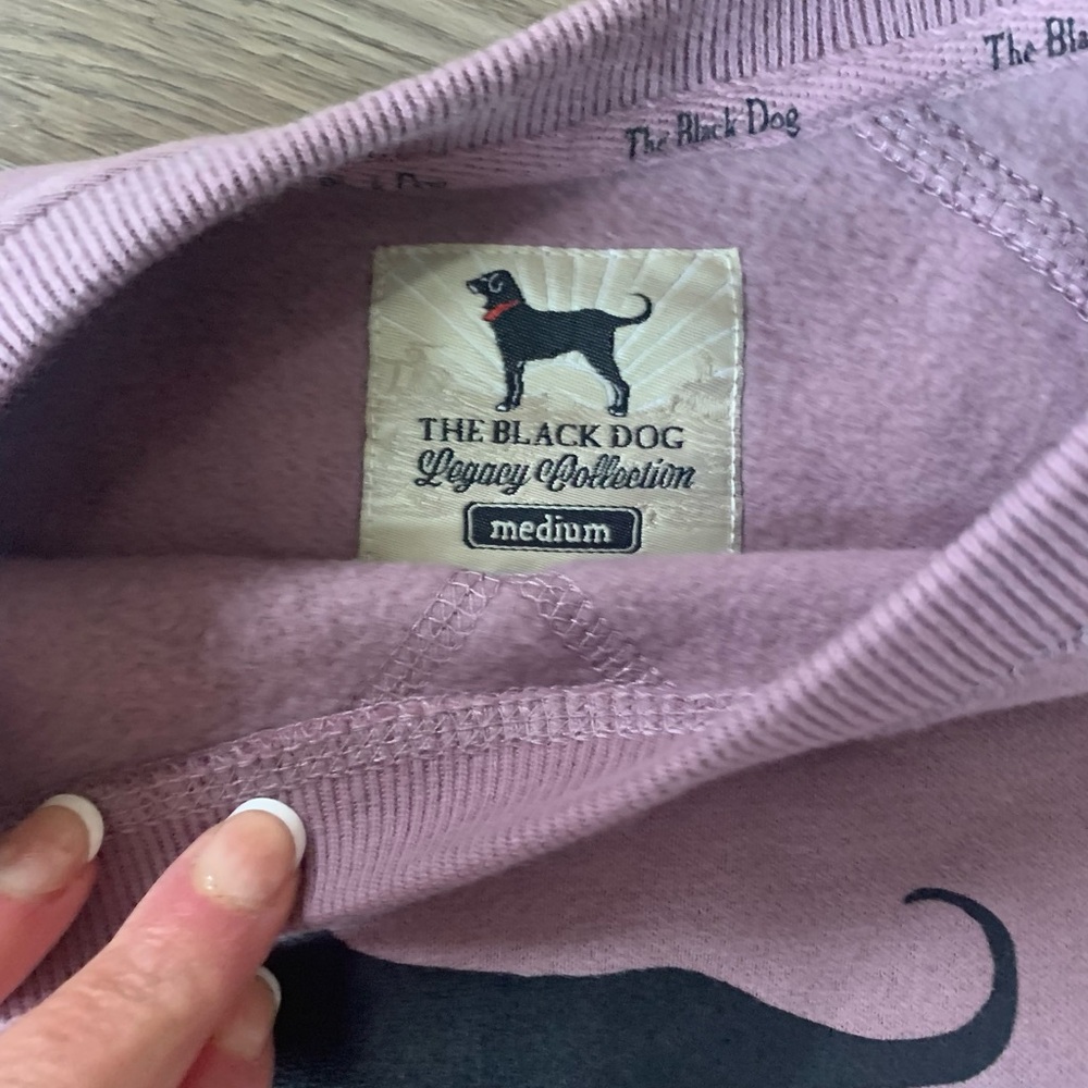 Black Dog Crewneck Sweatshirt - Picture 3 of 4